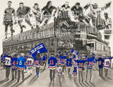 "Broadway Blueshirts" Limited Edition Print