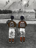 "Field of Dreams" PERSONALIZED Baseball Artwork