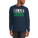 BLUE and GREEN Men’s Long Sleeve Shirt