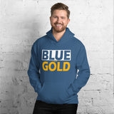 BLUE and GOLD Unisex Hoodie