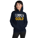 BLUE and GOLD Unisex Hoodie