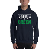 BLUE and GREEN Unisex Hoodie