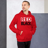 RED and BLACK Unisex Hoodie