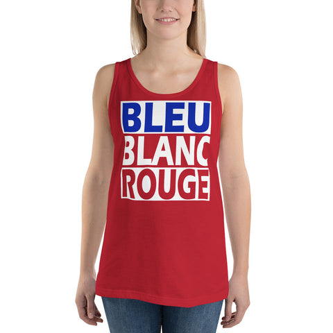 BLEU BLANC ROUGE Unisex Tank Top