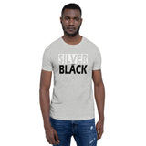 SILVER and BLACK Short-Sleeve Unisex T-Shirt