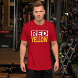 RED and YELLOW Short-Sleeve Unisex T-Shirt