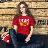 RED and YELLOW Short-Sleeve Unisex T-Shirt