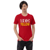 RED and YELLOW Short-Sleeve Unisex T-Shirt