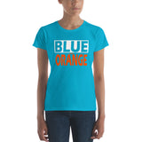 BLUE and ORANGE Women's short sleeve t-shirt