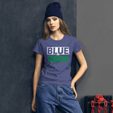 BLUE and GREEN Women's short sleeve t-shirt